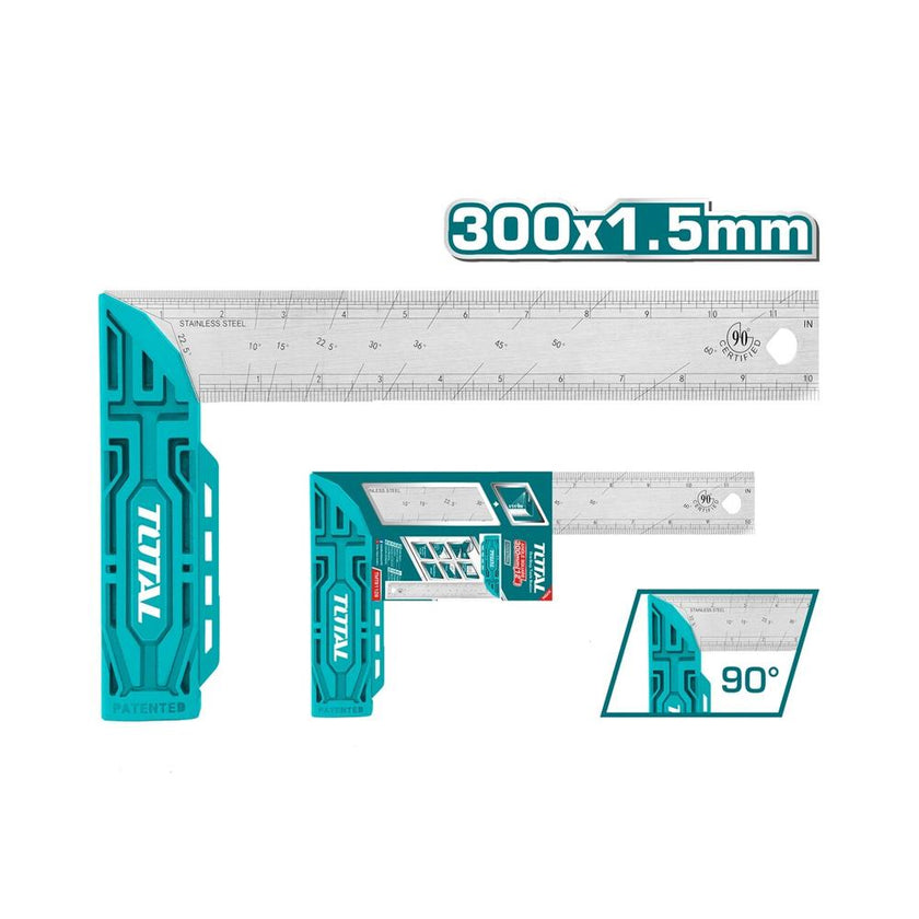 Escuadra 12 Industrial  Acero Inoxidable Total Tmt61126