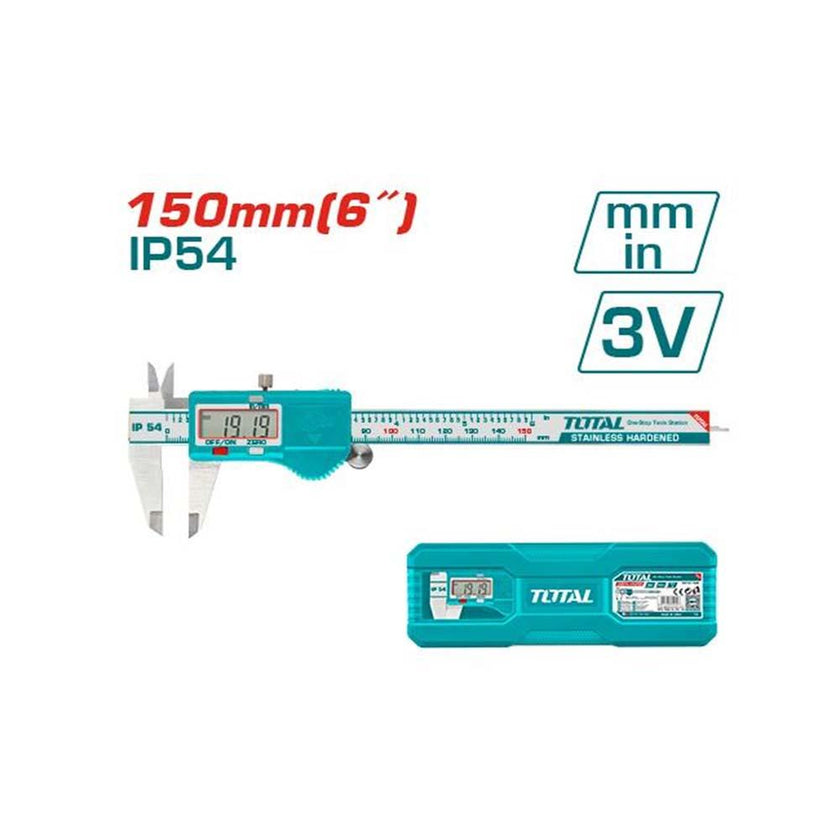 Calibrador Pie De Rey  3V Digital Metalico Total Tmt321506