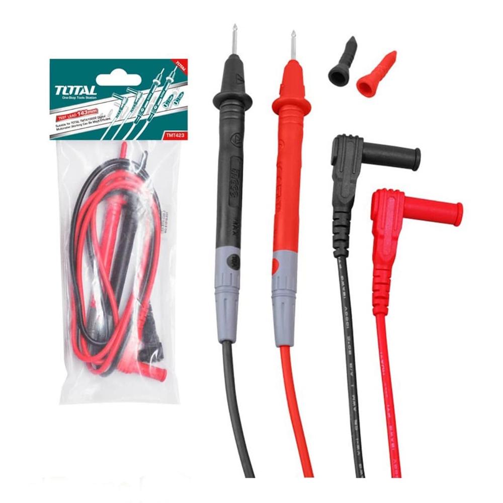 Cable De Prueba Para Multimetro 100Cm Total Tmt423