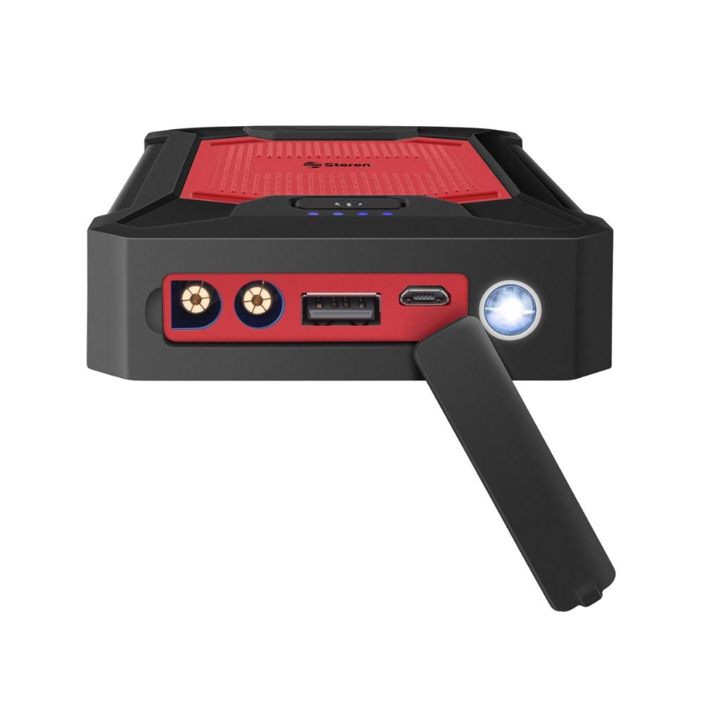 Arrancador Para Auto Compacto Power Bank Y Linterna Led Mov123