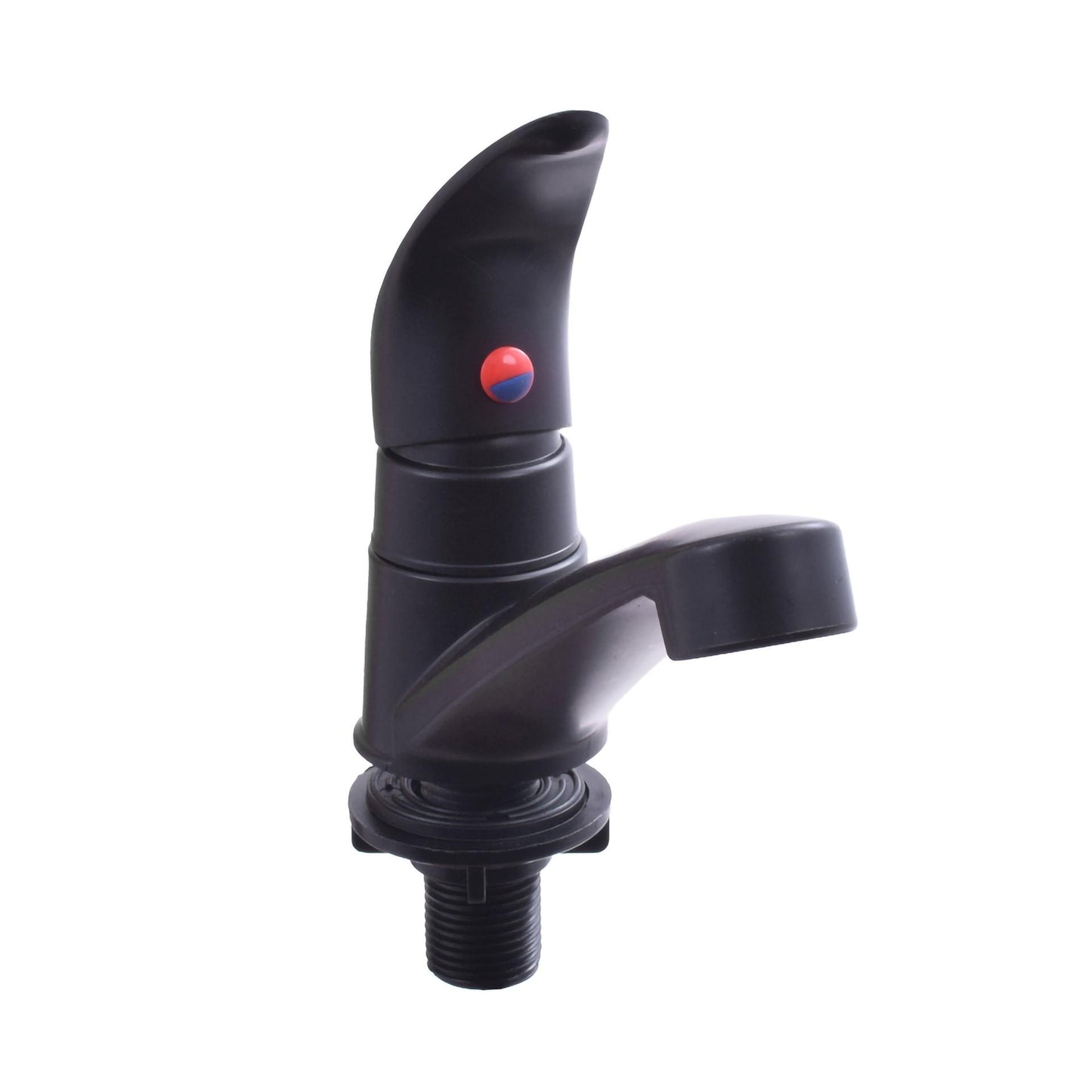 Llave Lavamanos Individual Aleta Negro Mate Uduke Ht1565