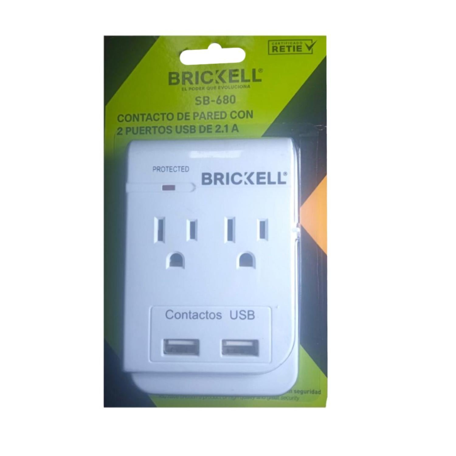 Protector Para Voltage Carga Rapida  Usb Sb680
