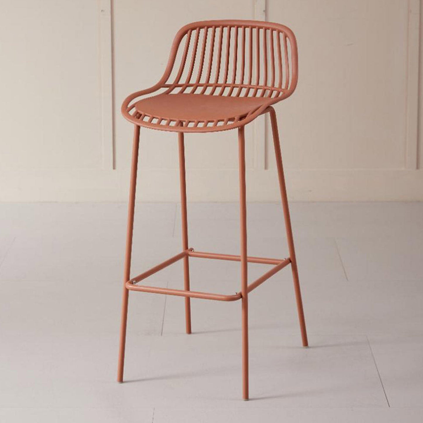 Silla Bar Tulum 97X41X51 Rta Terracota