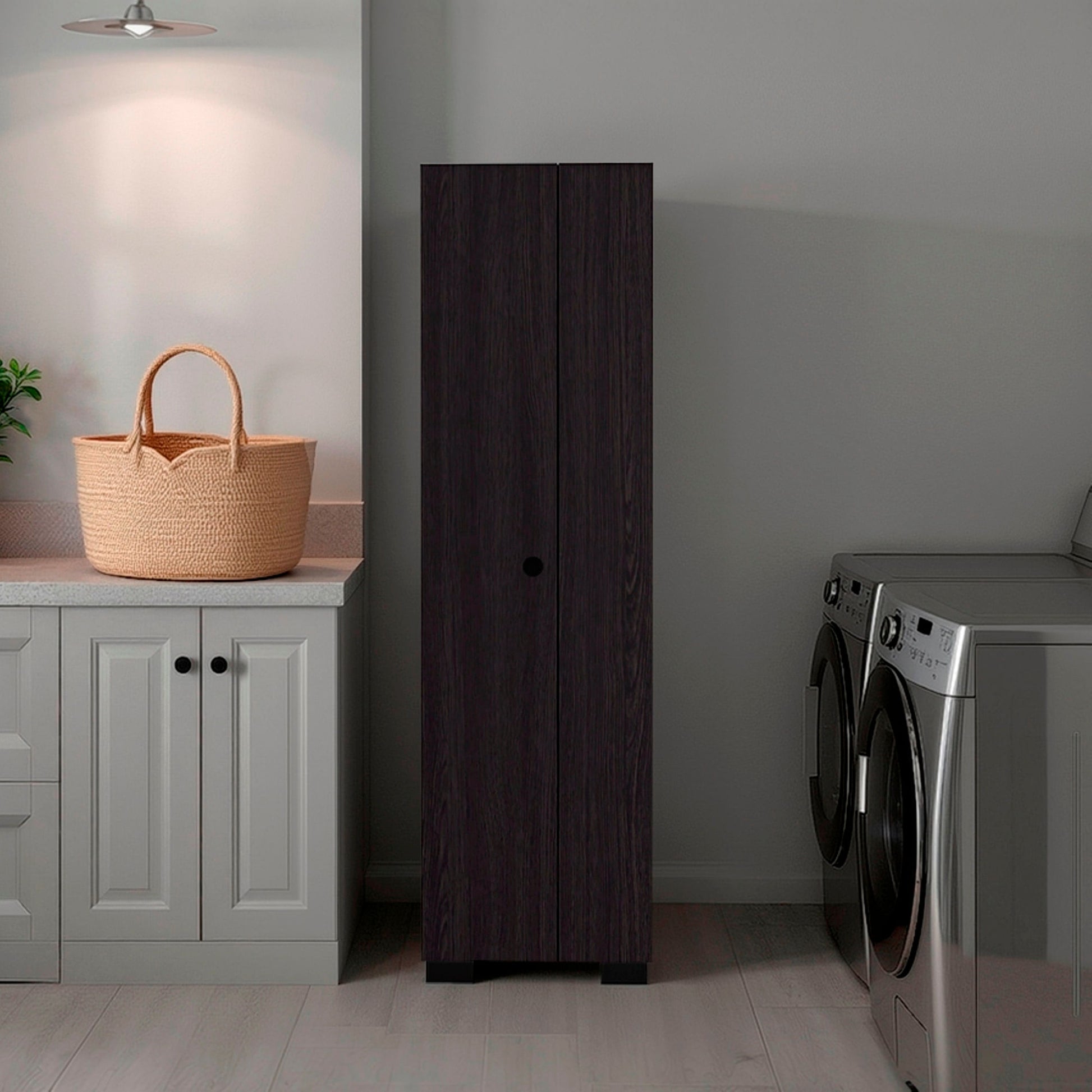 Mueble De Aseo Lake 181X51X39 Rta Wengue Zf