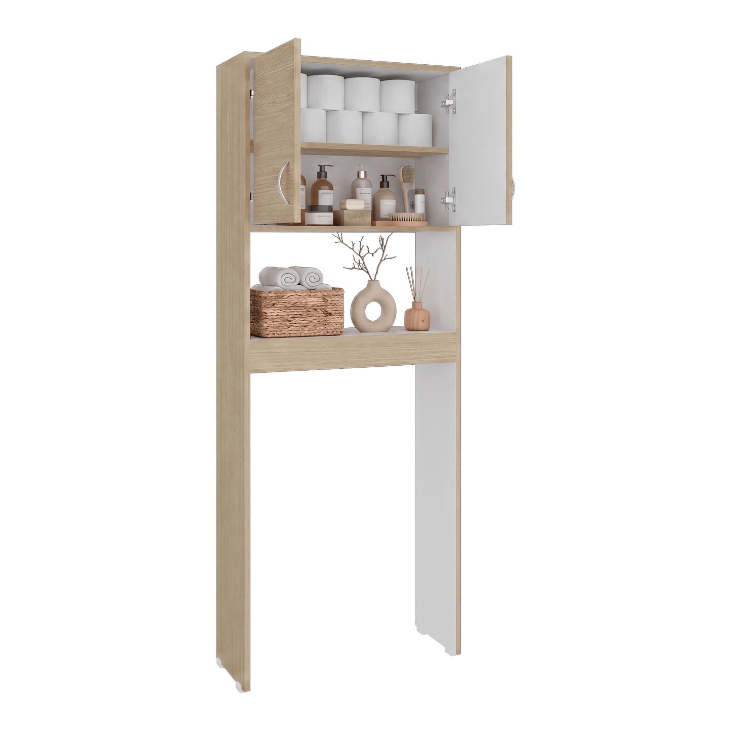 Optimizador De Baño Bath 160X63X25 Rta Cartagena Blanco Zf