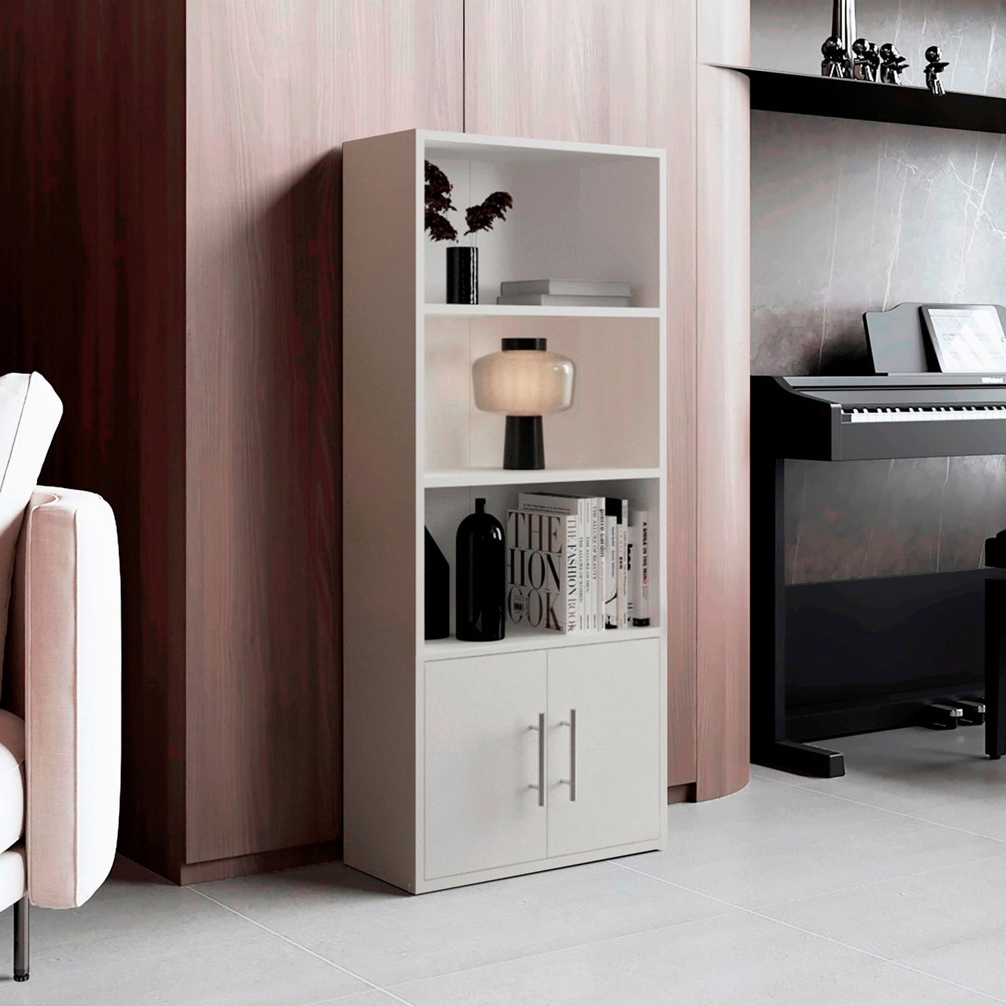 Biblioteca Joy Eco 120X50X23 Rta Blanco