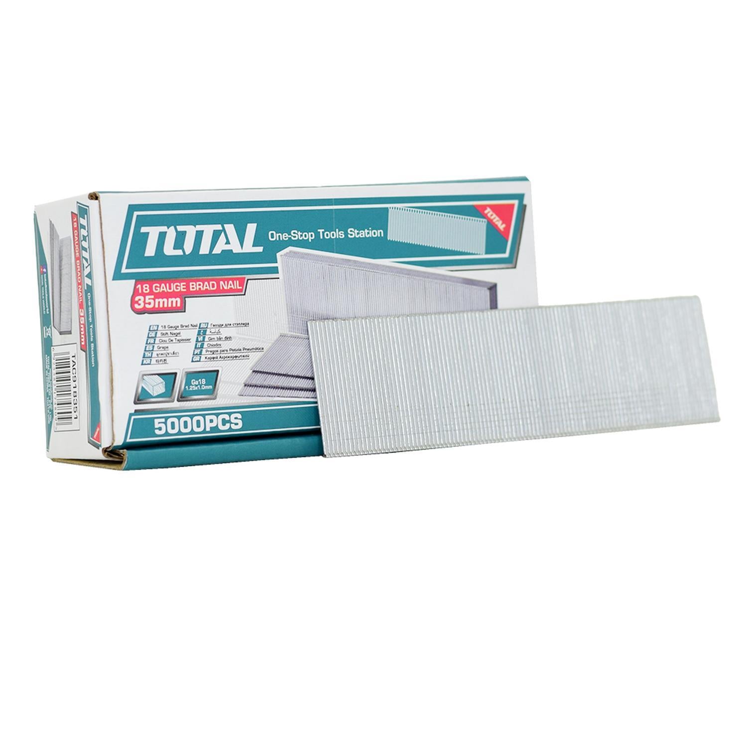 Clavo 35Mm Para Clavadora Neumatica 5000 Pzs Total Tac918351
