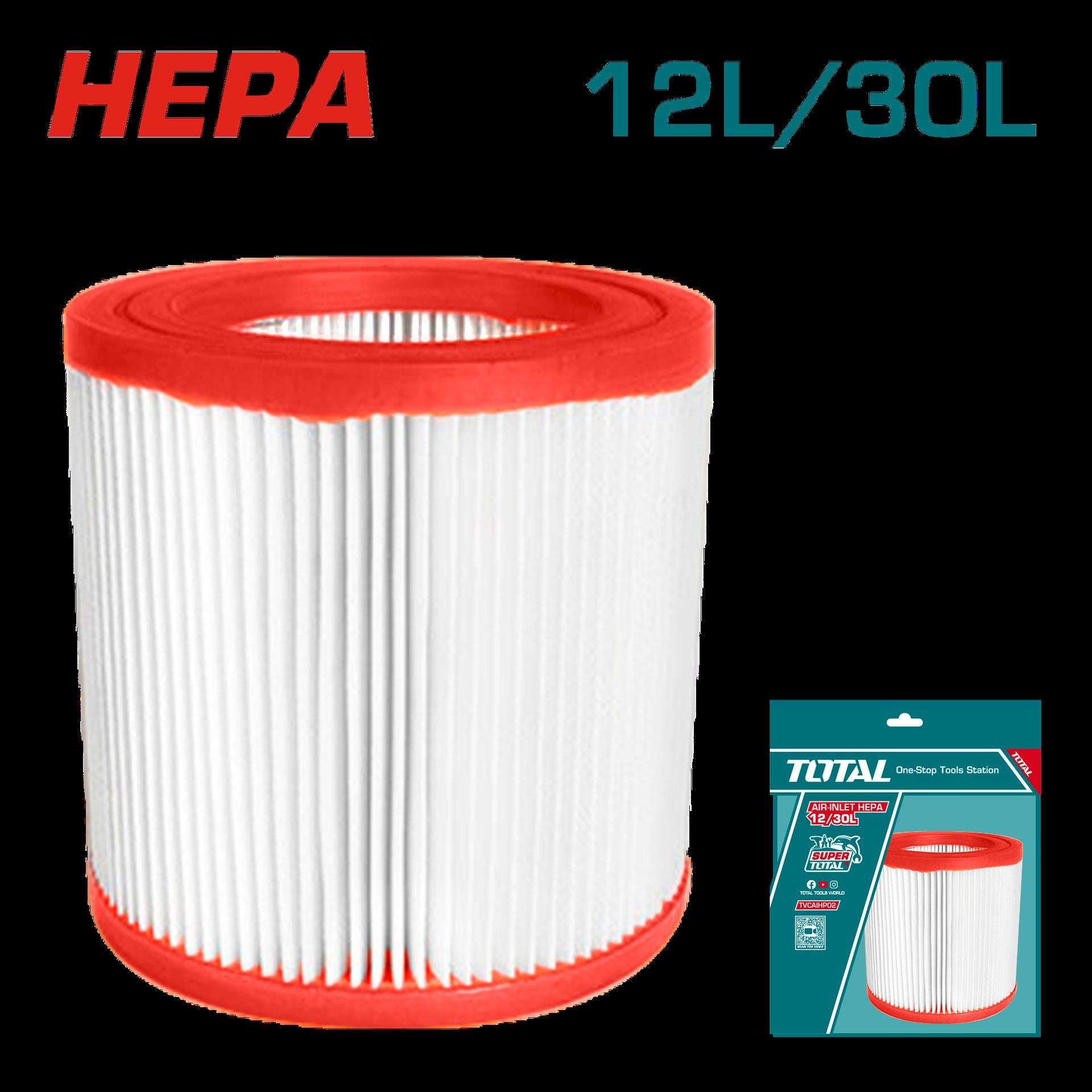 Filtro Para Aspiradora Total Adecuado Para Utvc14122Utvc14301 Tvcaihp02