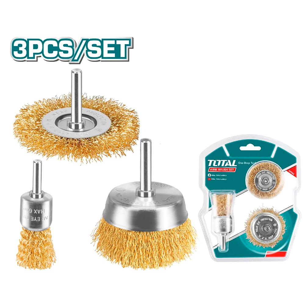 Sets De Grata Taladro X 3Pcs Total Tac310031