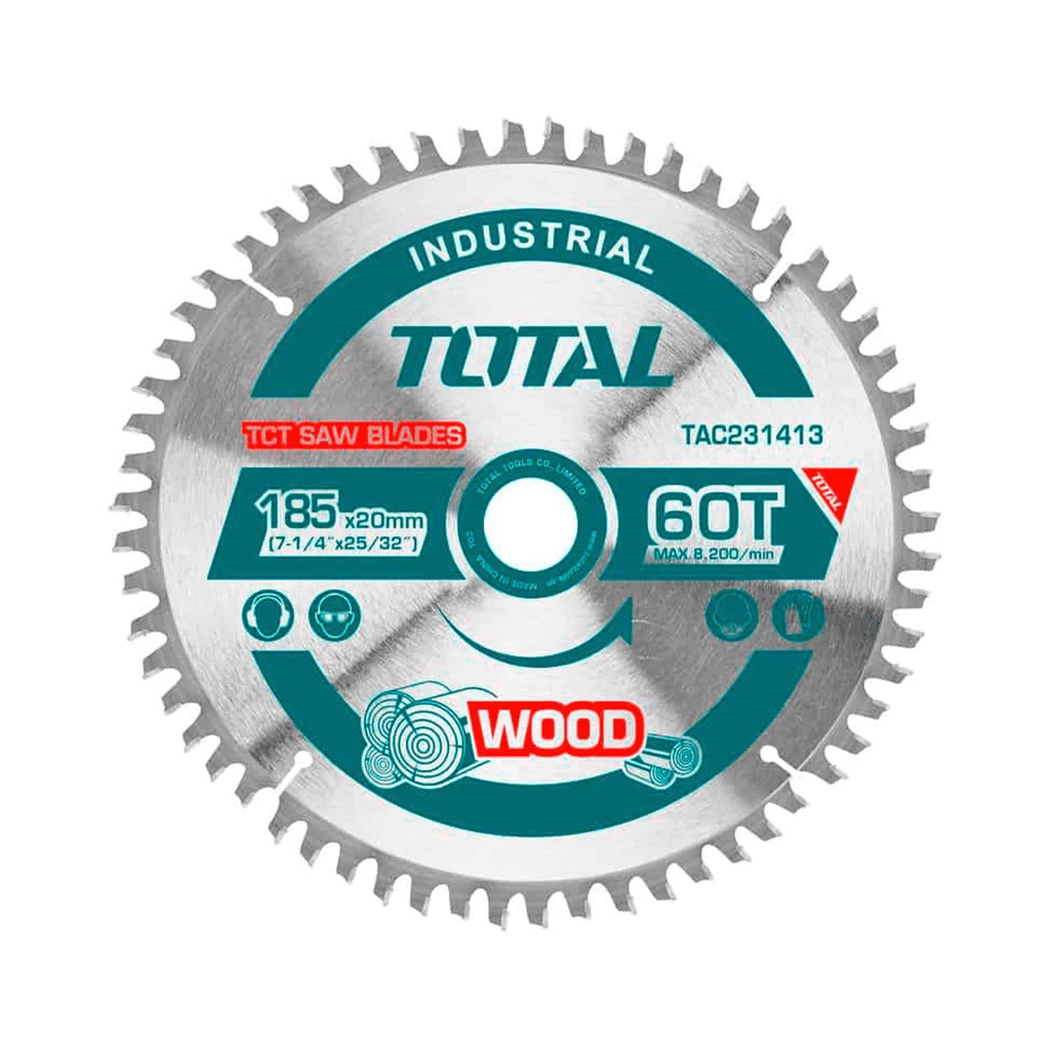 Disco Corte Madera 7 14X60 Industrial Total Tac231413