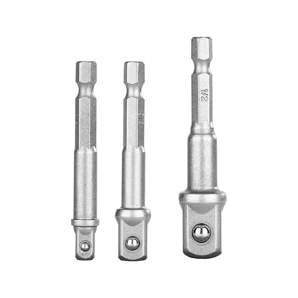 Punta Extension Magnetica Para Taladro X 3Pcs 143812 Total Tac273651