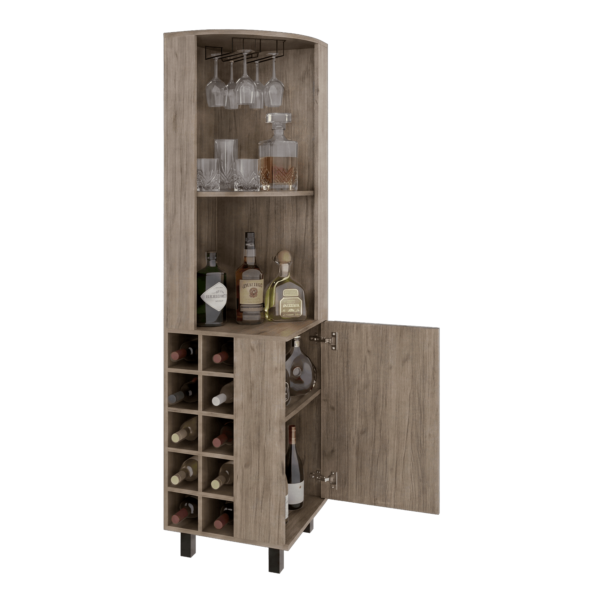 Bar Esquinero Kaia 180X45X45 Rta Cannolo Zf