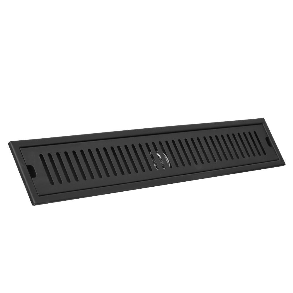 Rejilla Sifon Piso Corriente Acero Inoxidable  
Negra
10X60Cm Uduke Ht1593