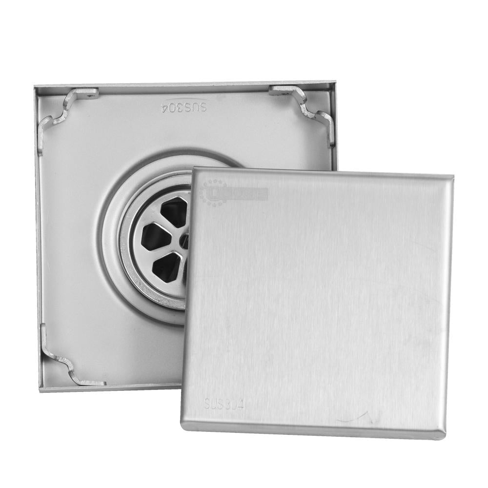 Rejilla Sifon Piso Invisible  Acero Inoxidable 10X10 Uduke  Ht1582