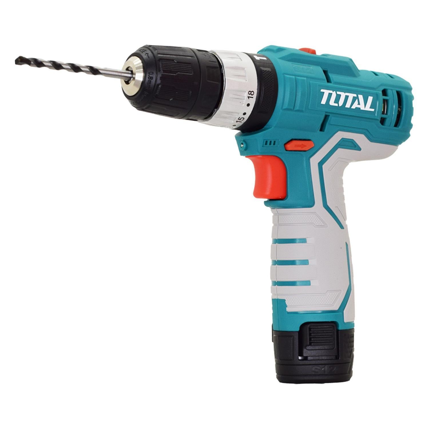 Taladro De Impacto Inalambrico 38 12V Incluye 2 Bateria De 15Ah Cargador1 Punta Crv 65Mm3 Brocas Concreto Total Utidli12201