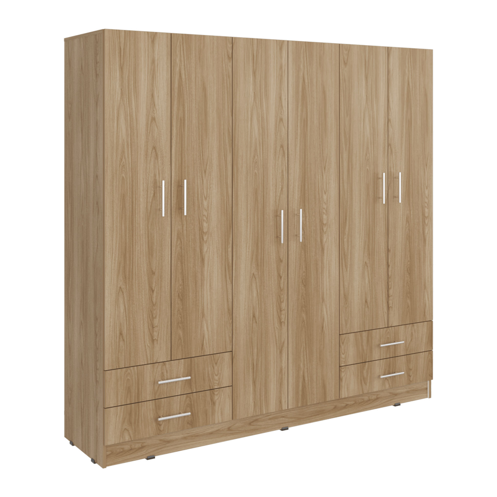 Closet Petunia 180X180X46 Rta Fresno Eu Blanco