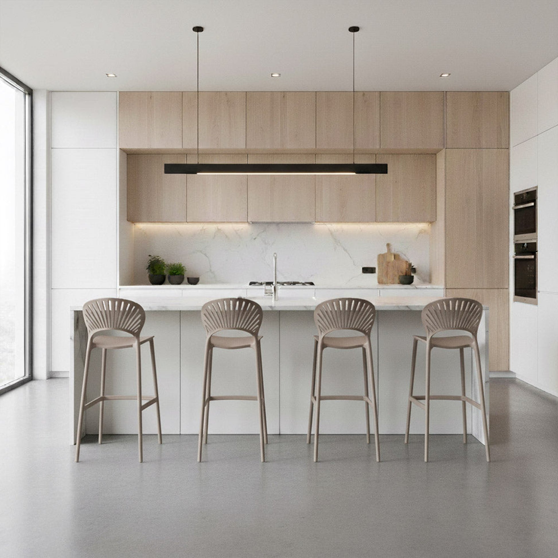 Silla Bar Paraiso105X49X48 Taupe