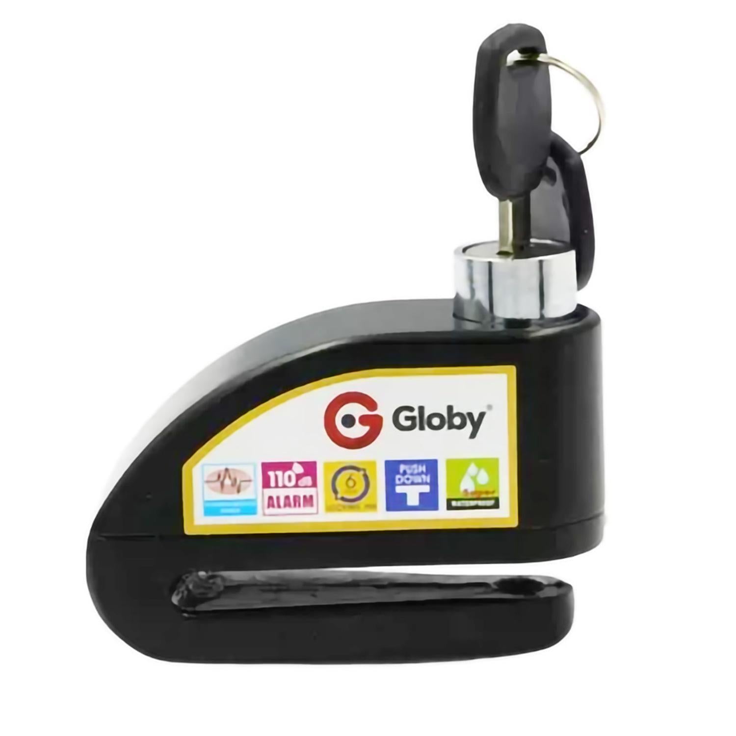 Candado Para Moto Con Alarma R8201N