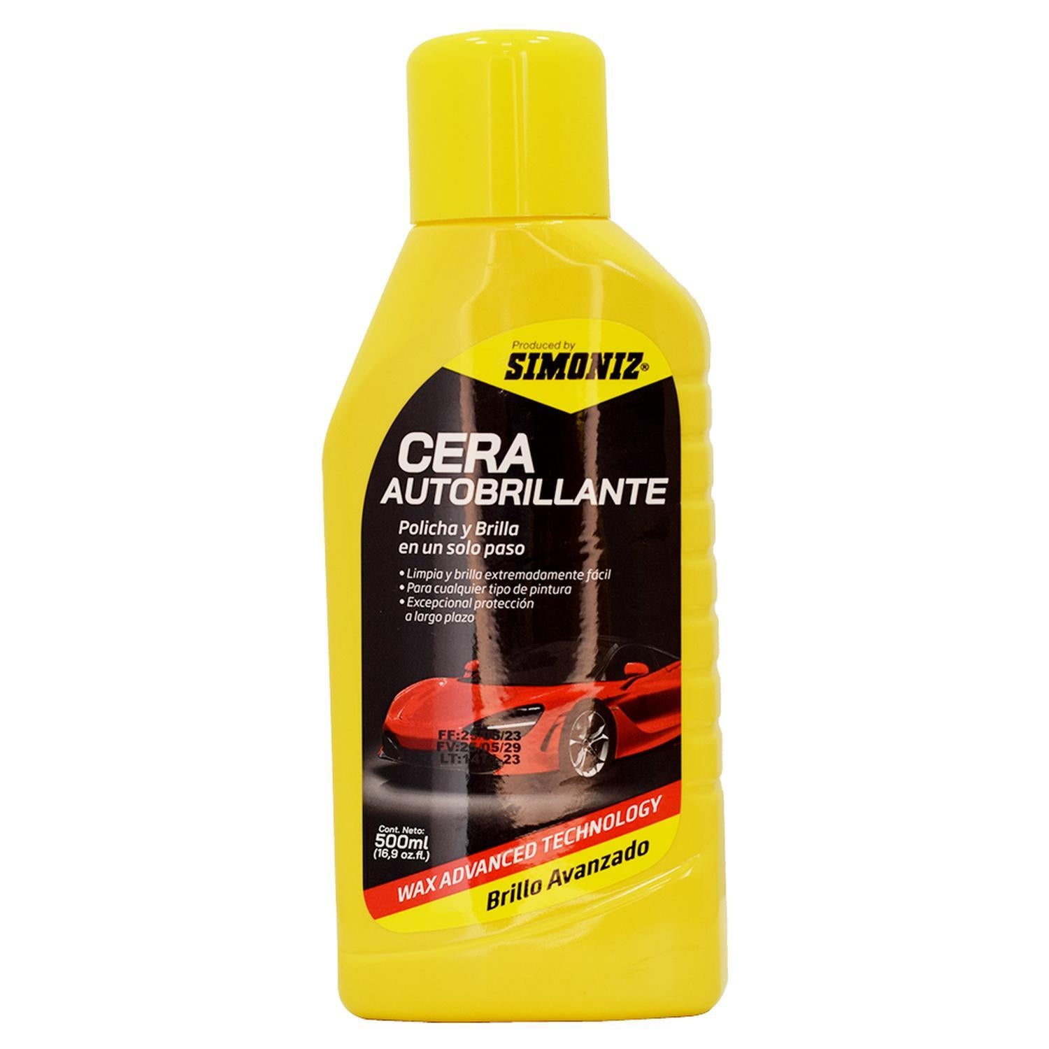 Cera Autobrillante Liquida 500Ml Simoniz 103324