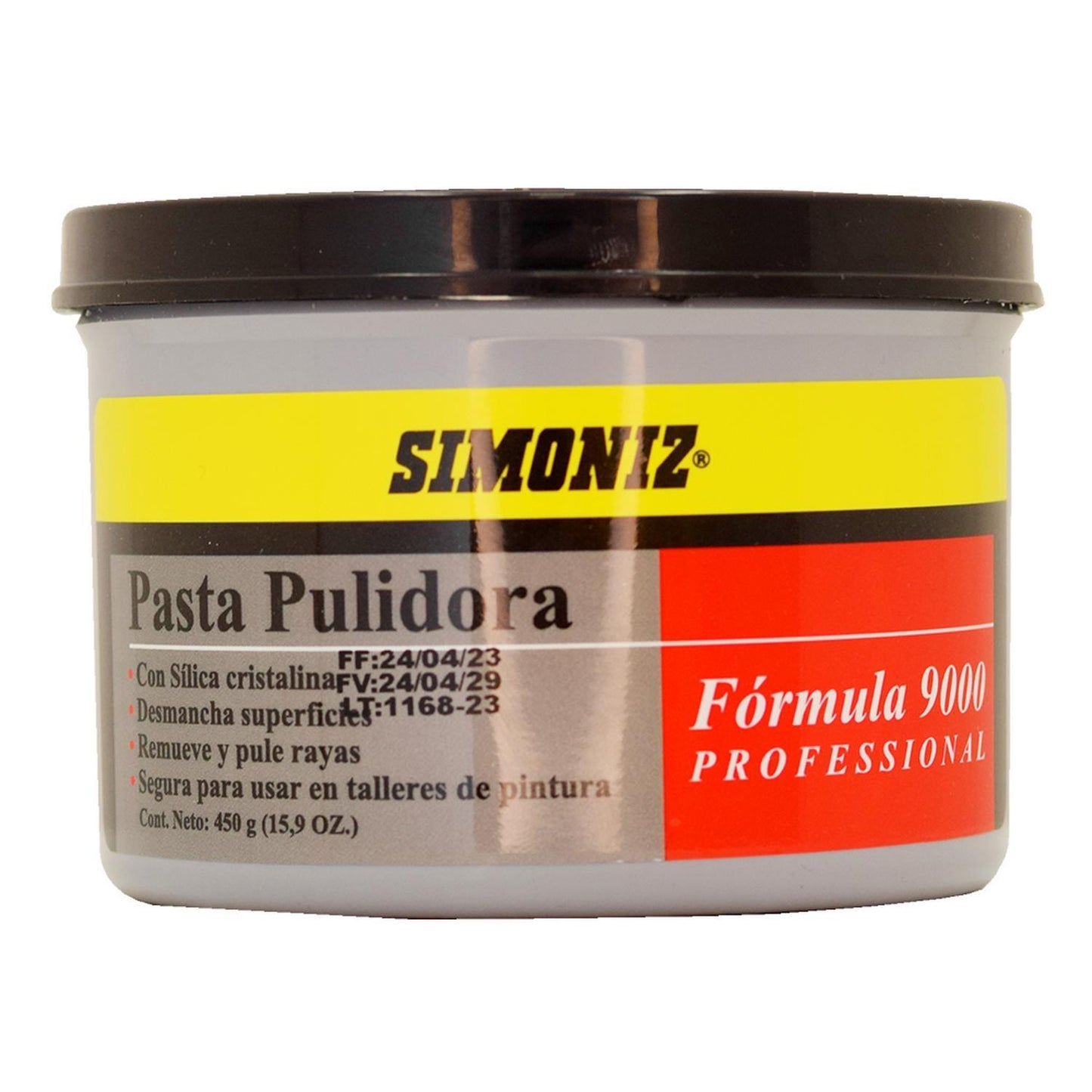 Pasta Pulidora 450Gr Prof Formula 9000 Simoniz 103339