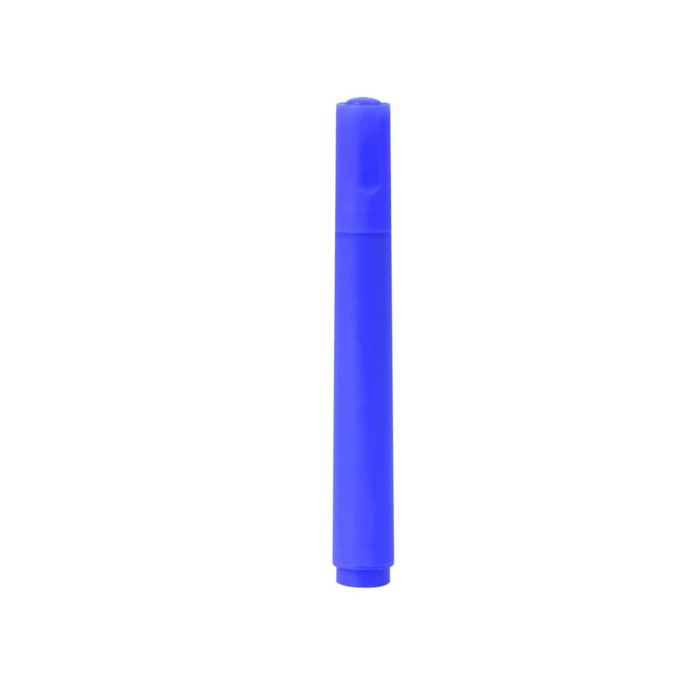 Marcador Ah Royal Permanente Biselado Azul Caja X 10