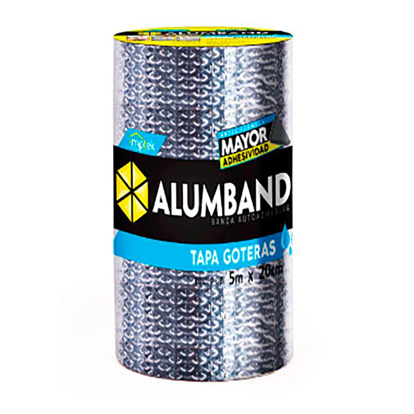 Cinta Asfaltica Tapa Goteras 20 Cm X 5 Mts 11Mm Alumband 015