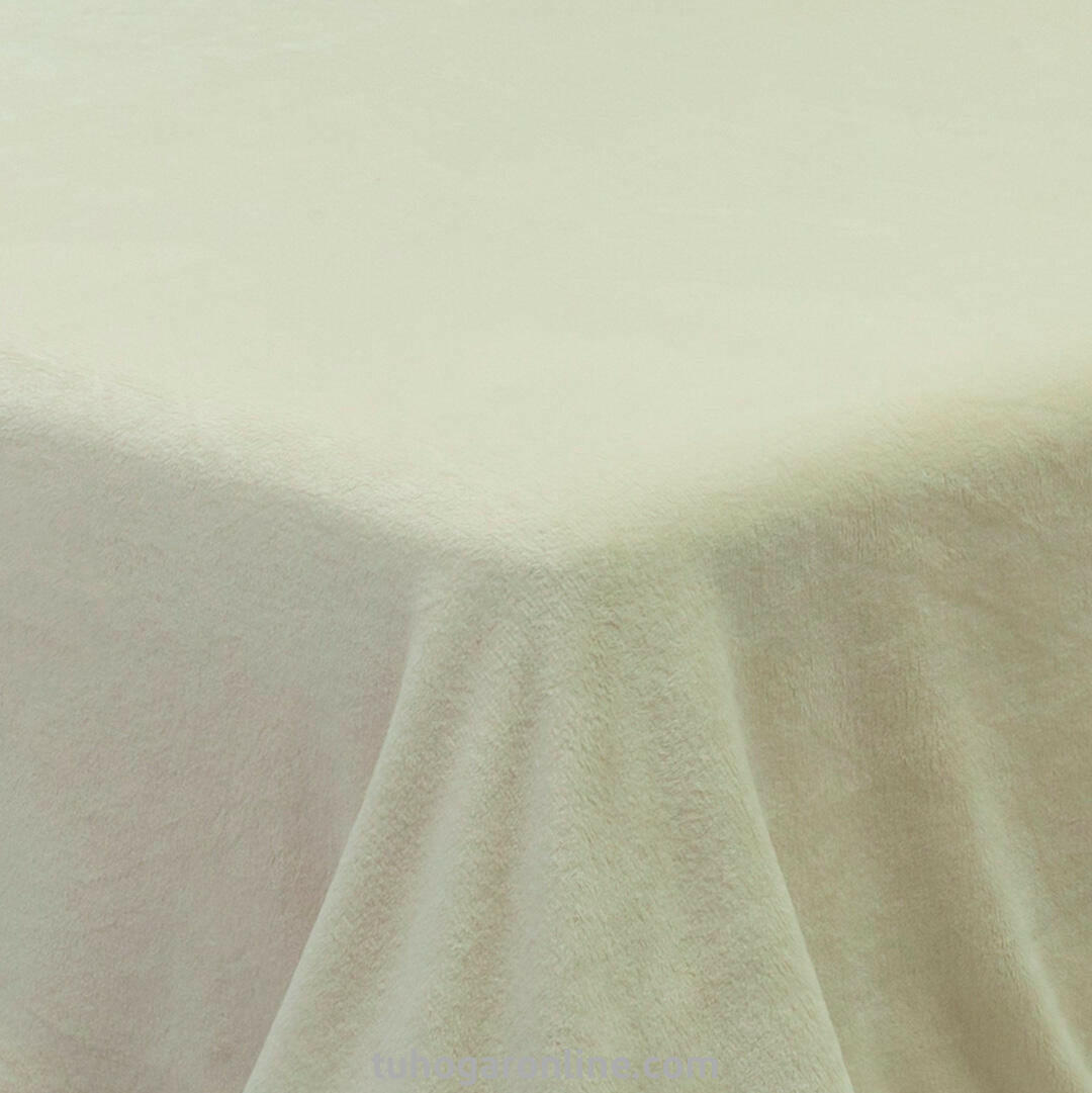 Cobija Piel Durazno Soft Blanco Suave