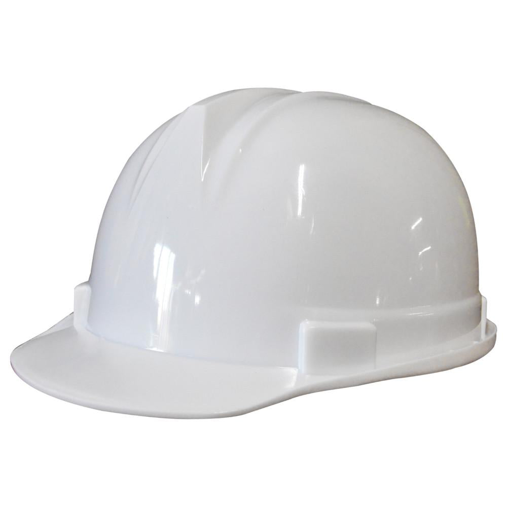 Casco Construccion Economico Blanco Con Barbuquejo Sin Normaht50090