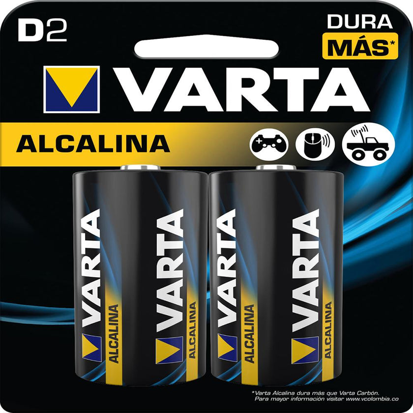 Pila D Alkalina X2 Varta