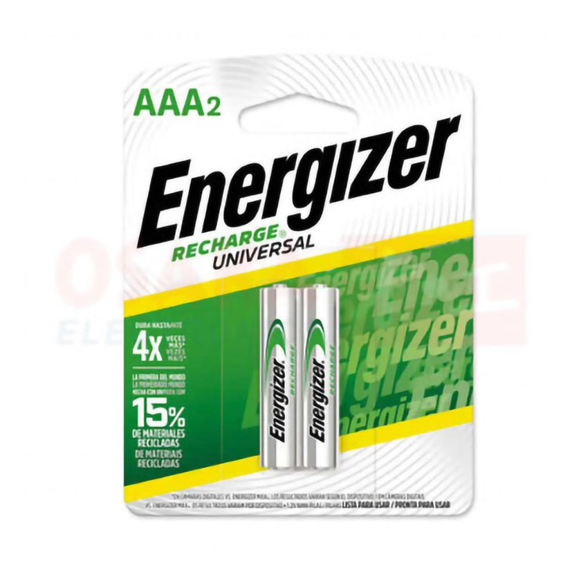 Pila Recargable Aaa Nh12Bp2 Energizer
