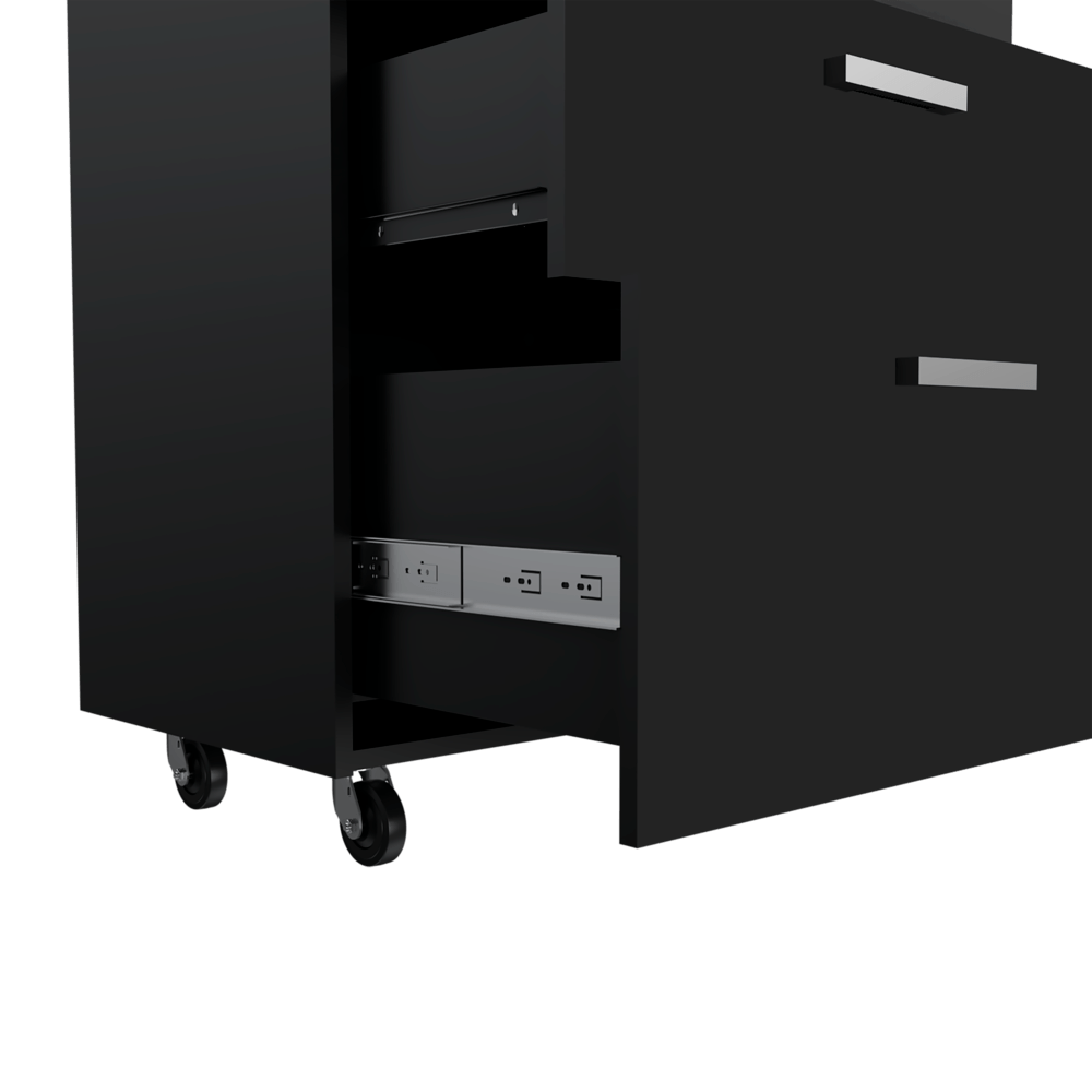 Gabinete Bajo 3 Cajones 90X70X40 Rta Wengue Zf