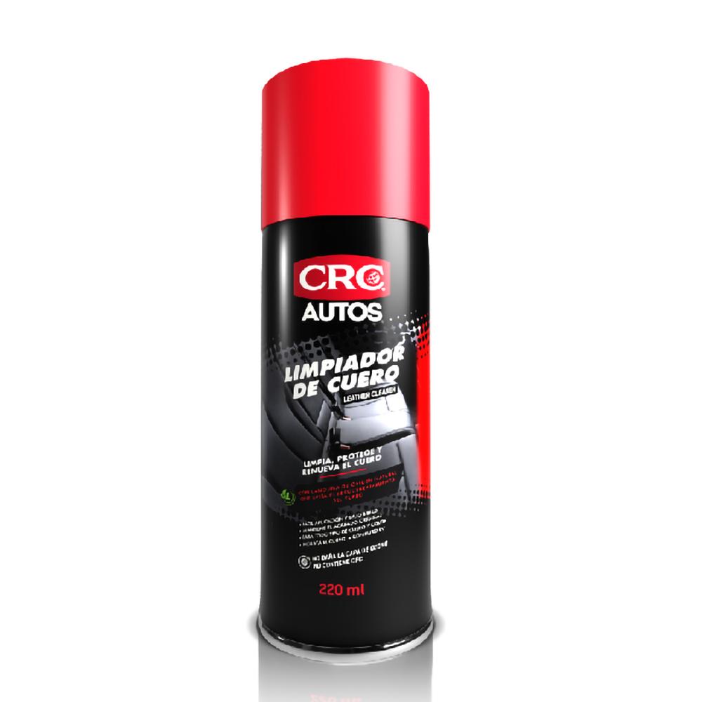 Limpiador Y Protector Cuero Aerosol 220 Ml Crc Autos
