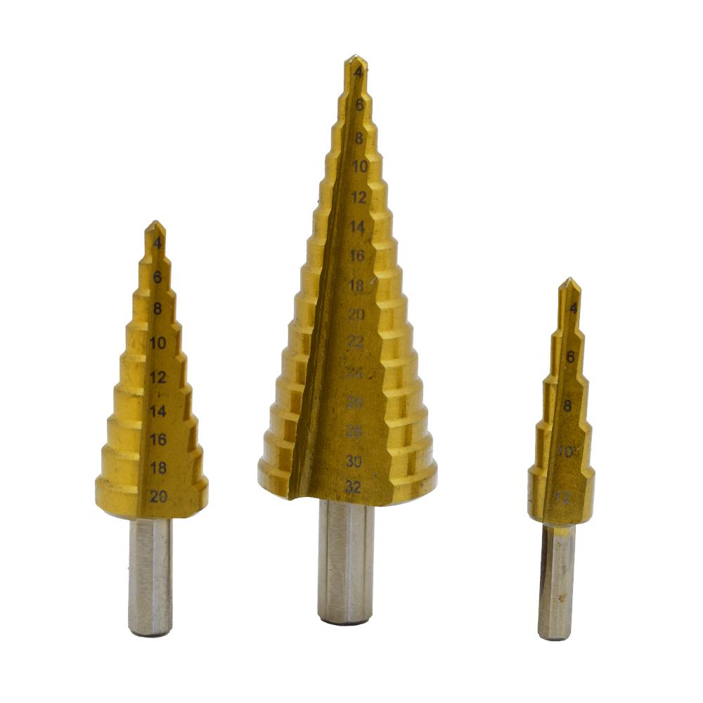 Broca Escalonada X 3 Pcs Blister 420Mm 432Mm 412Mm Bk2192
