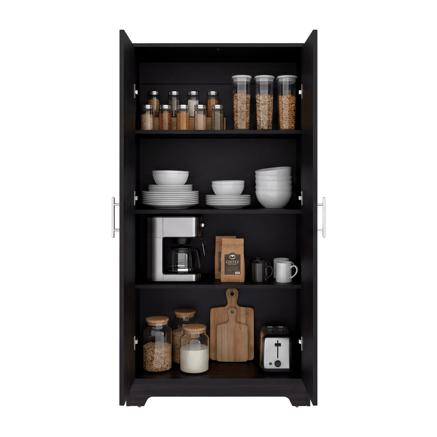 Alacena Ossa 154X78X41 Rta Wengue Zf