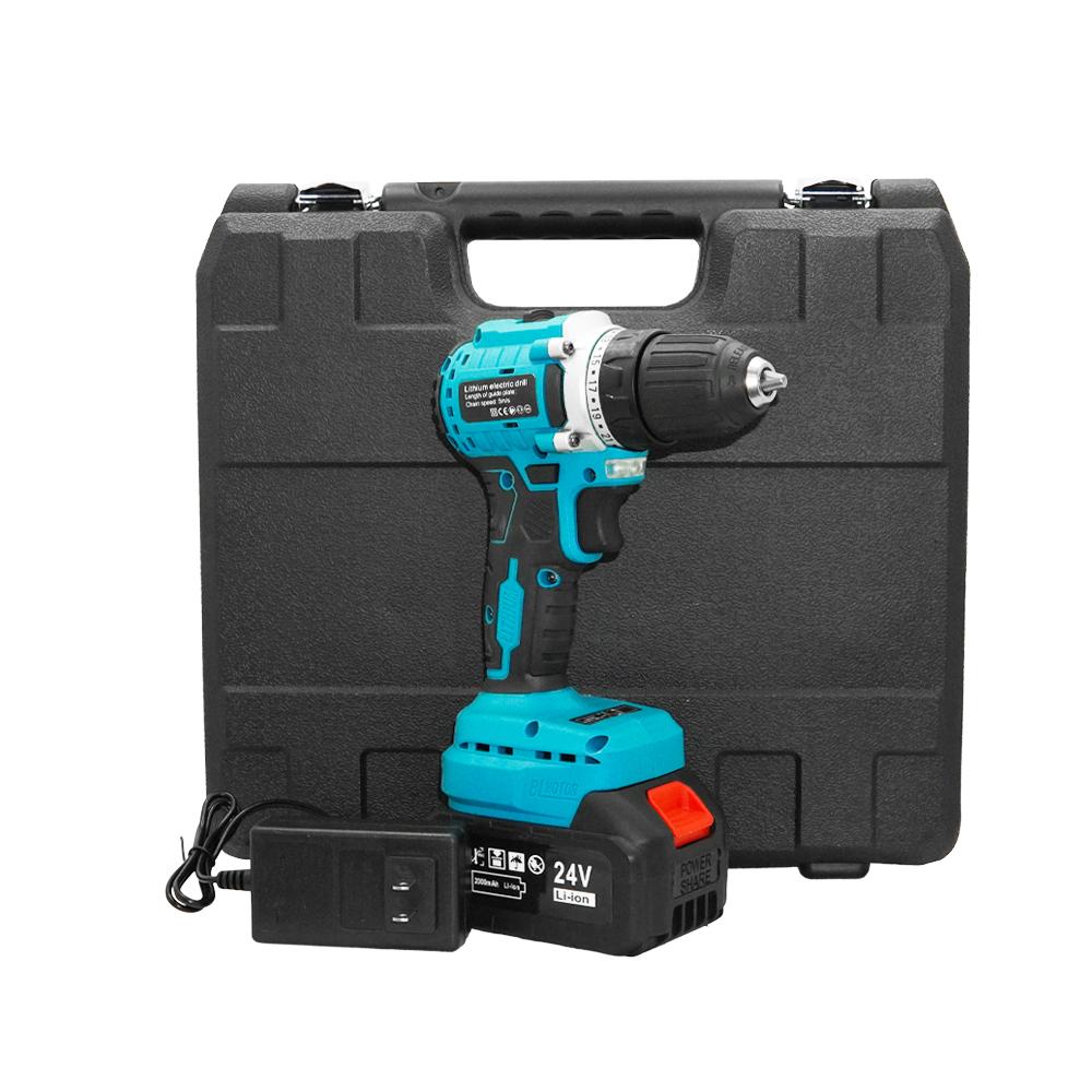 Taladro Inalambrico 38 24V Incluye Bateria Y Cargador Ht2184