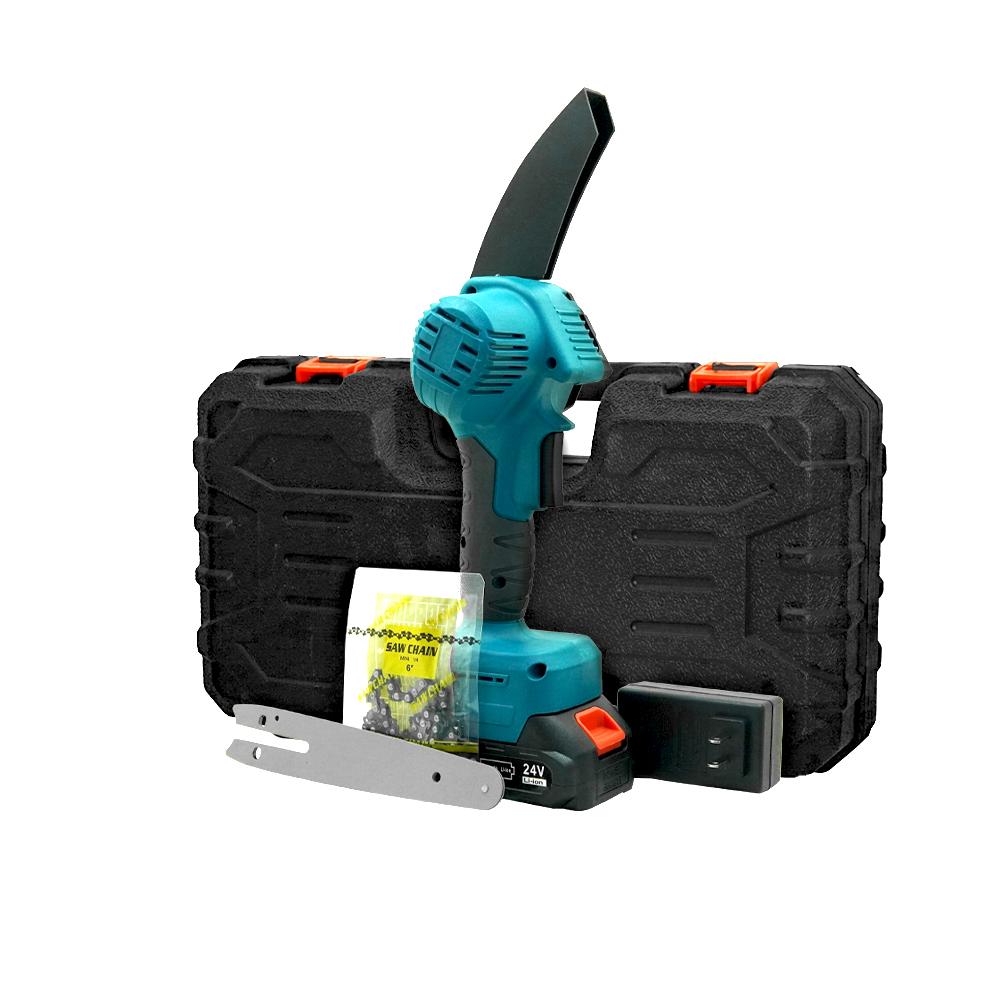 Motosierra Mini Inalambrica 46 24V Incluye Bateria Y Cargador Ht2188