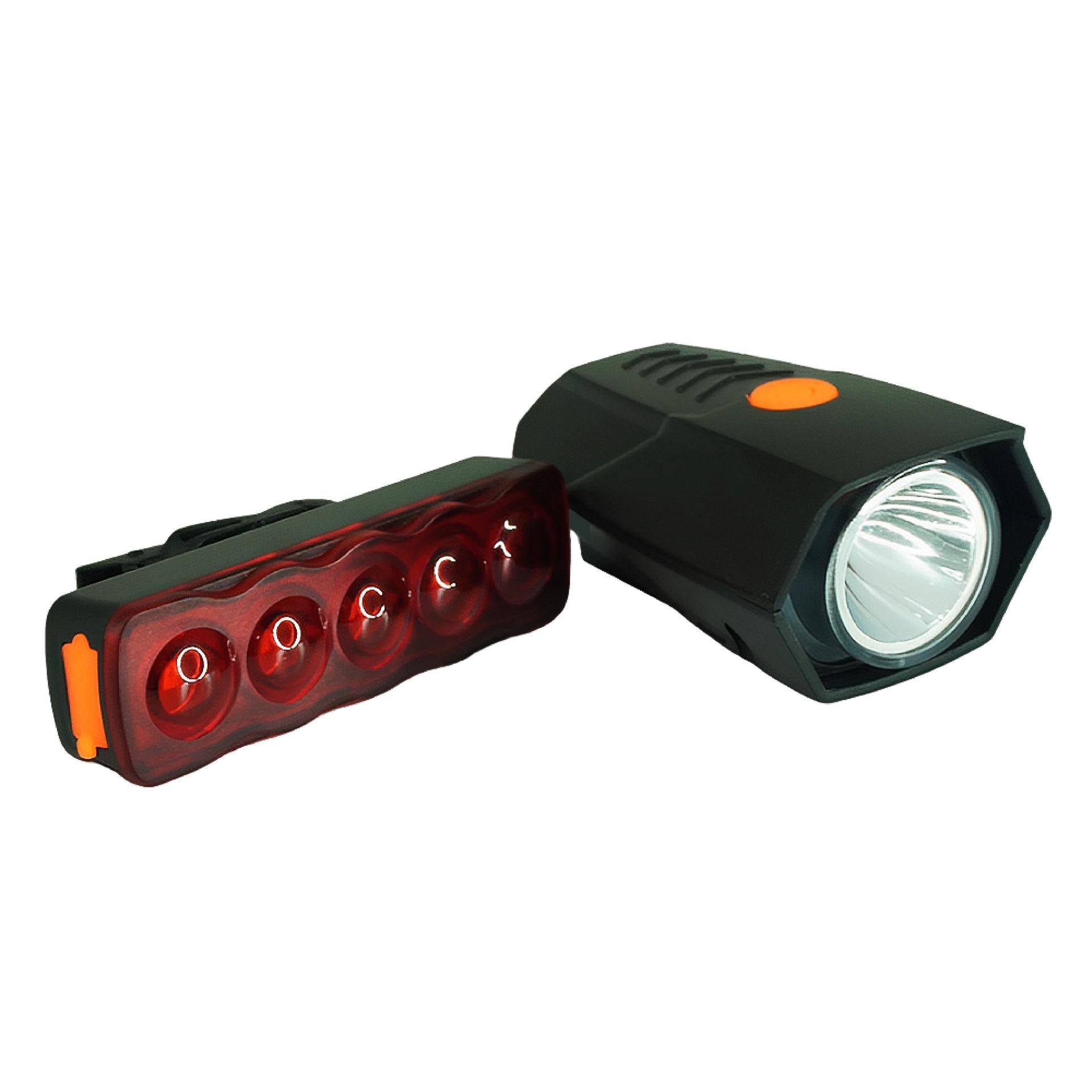 Kit De Luz Led Para Bicicleta Uduke Ht2211