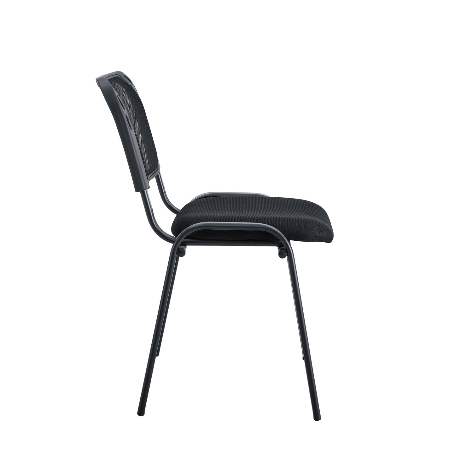 Set X5 Silla Interlocutura Malla Bm-1121 77X54X59 Rta Negro