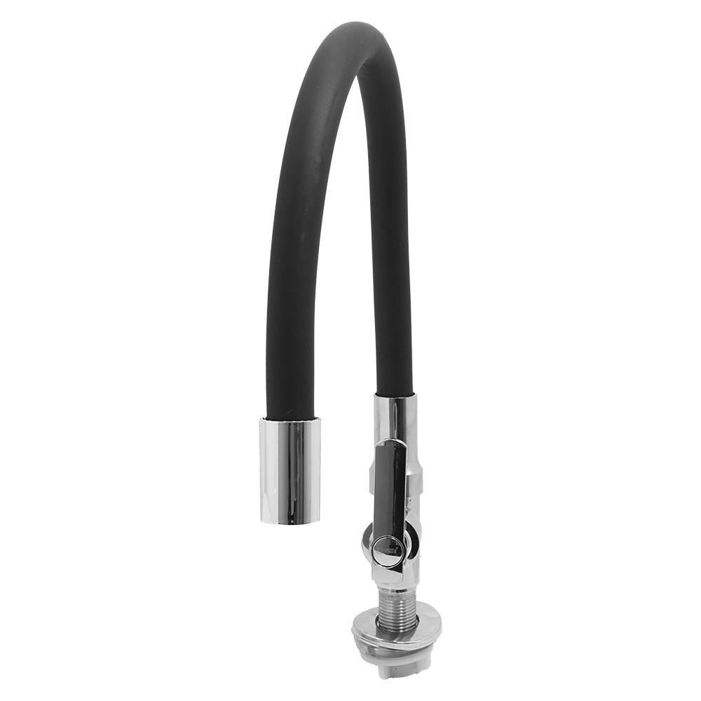 Llave Lavaplatos Cuello Ganso Flexible Acero Inoxidable  Aleta Mesa Uduke
Ht2046
