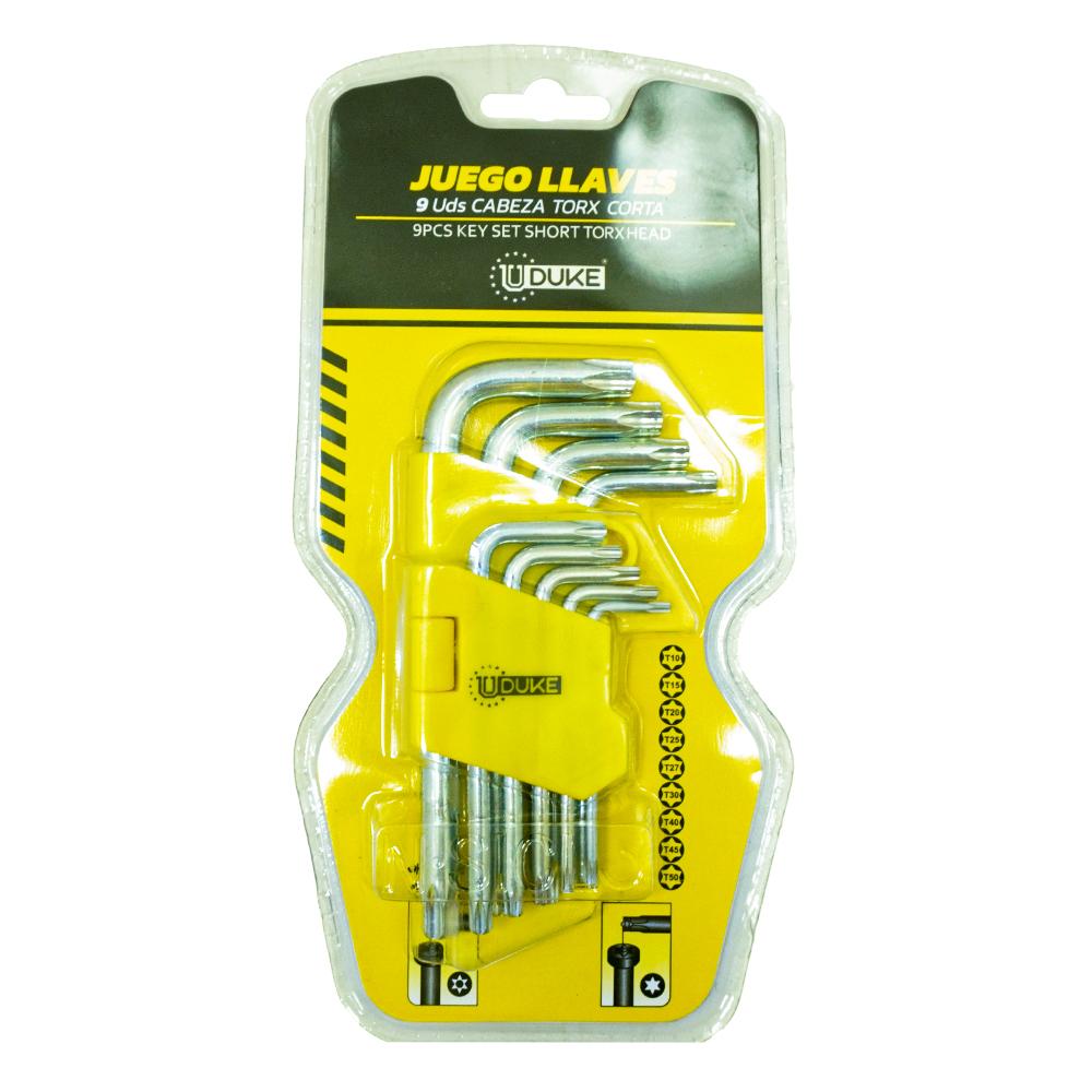 Llave Torx Juego 9 Pcs Corta Uduke 
Ht2262