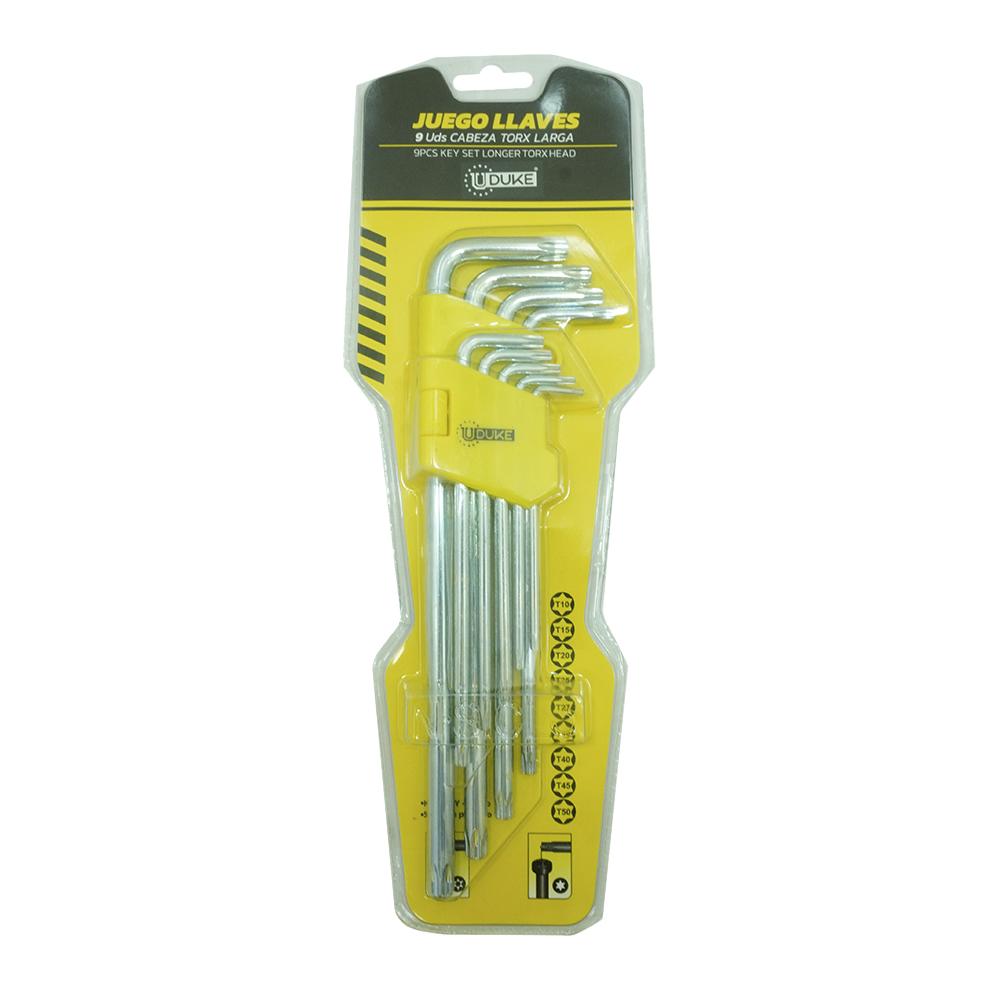 Llave Torx Juego X 9 Pcs Larga Uduke
Ht2263