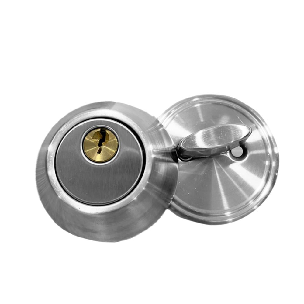 Chapa Cerrojo Seguridad Uduke Llave Mariposa Cromada Ht2272