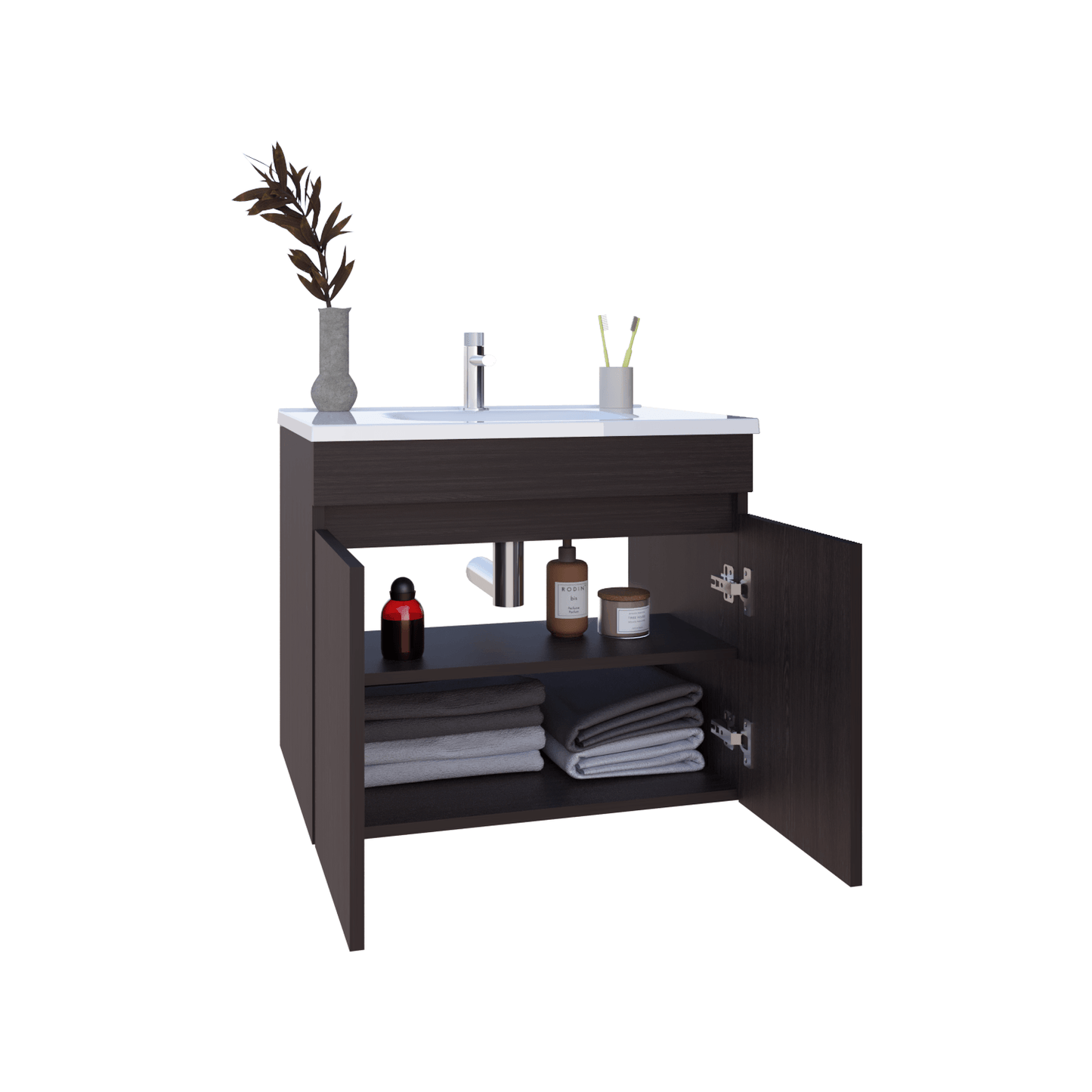 Mueble De Baño Chaux 60 50X59X44 Rta Wengue Zf