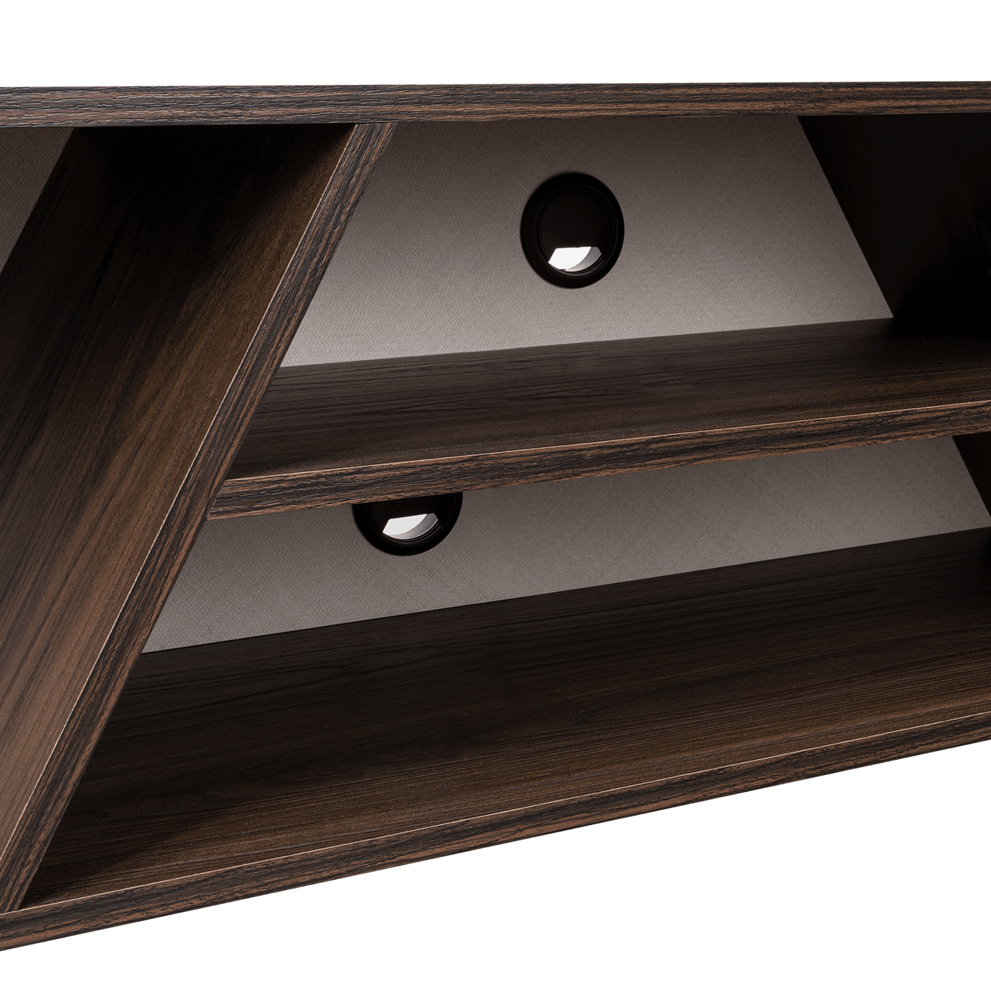 Rack Para Tv Pisa 65" 53X150X40 Rta Nogal Toquilla