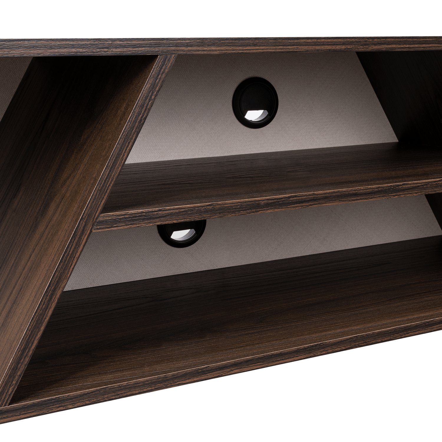 Rack Para Tv Pisa 65" 53X150X40 Rta Nogal Toquilla