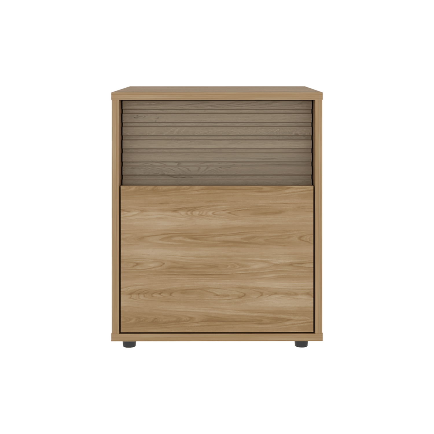 Mesa De Noche Wanda 52X42,6X37 Rta Fresno Roble Natural