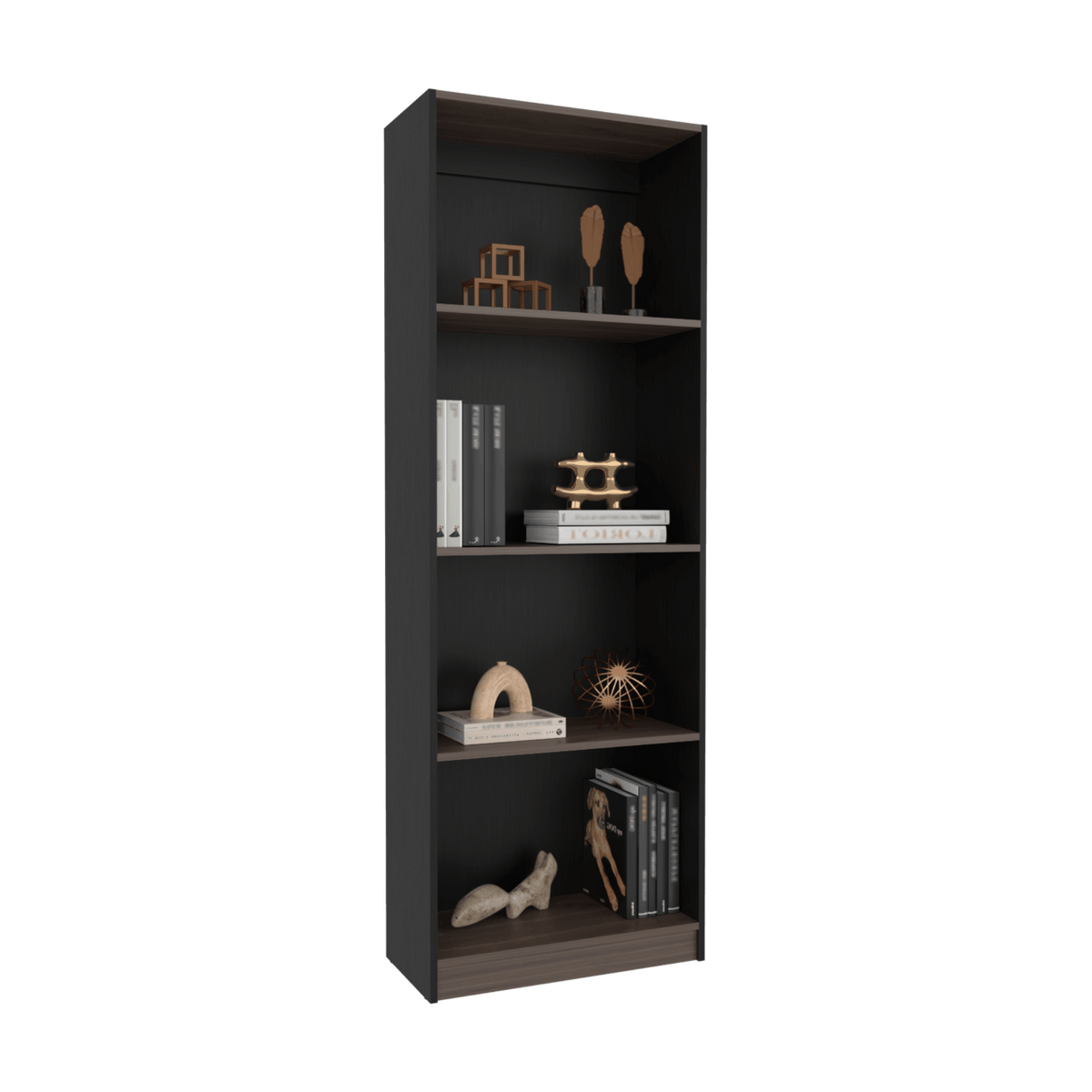Estante Home E1 180X62X29 Rta Wengue Milan