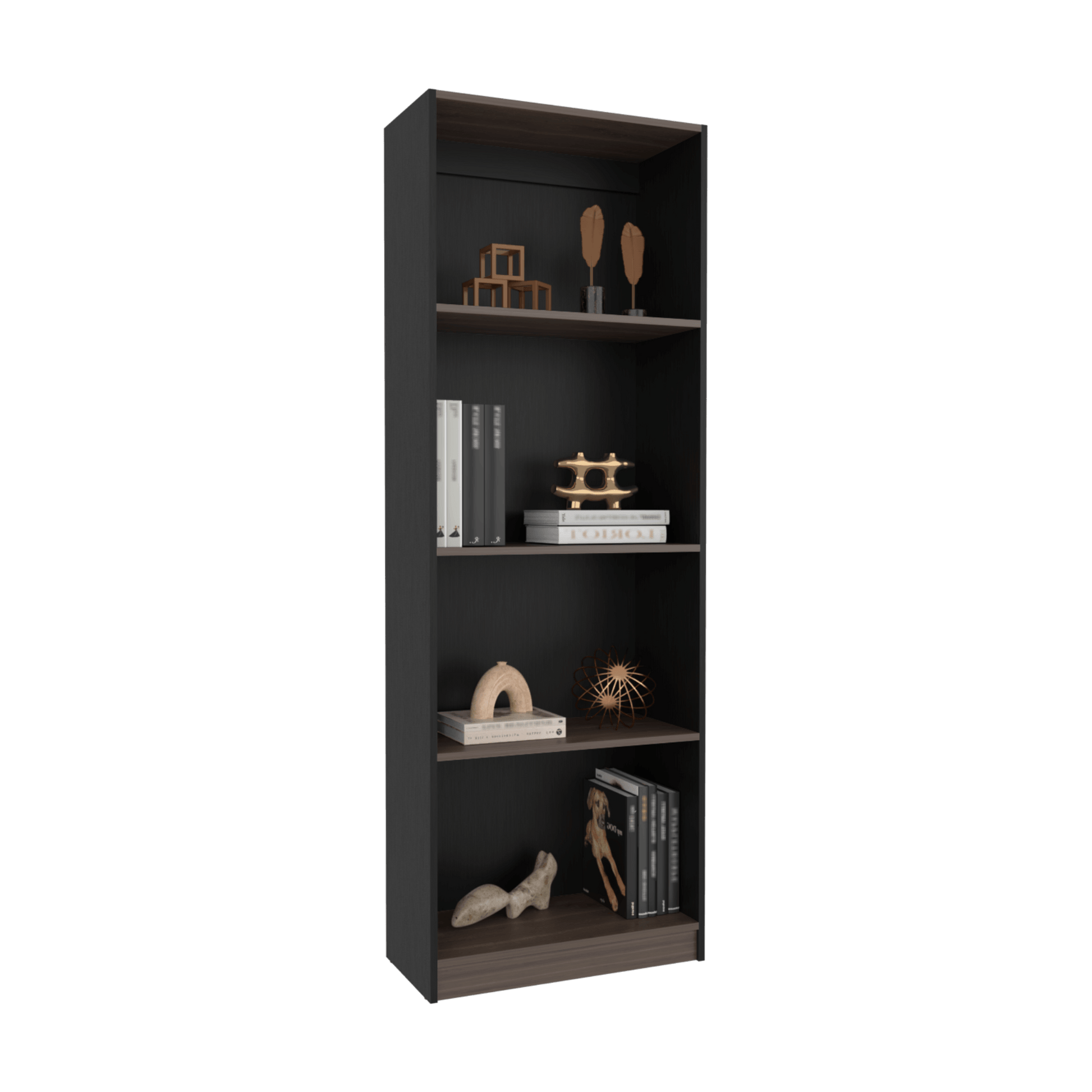 Estante Home E1 180X62X29 Rta Wengue Milan