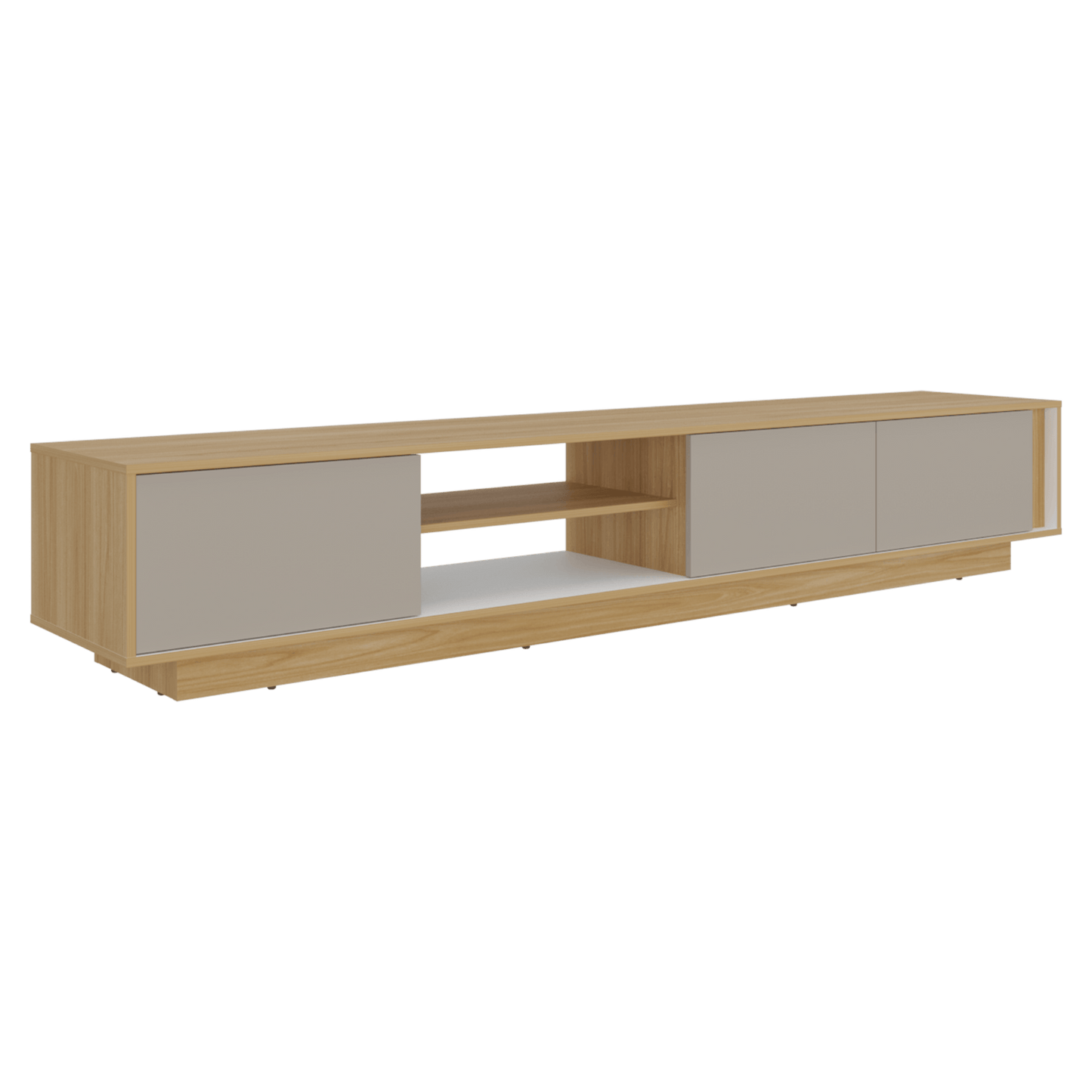 Rack Tv Maldivas 40X230X43 Rta Fresno Eu Capri Blanco