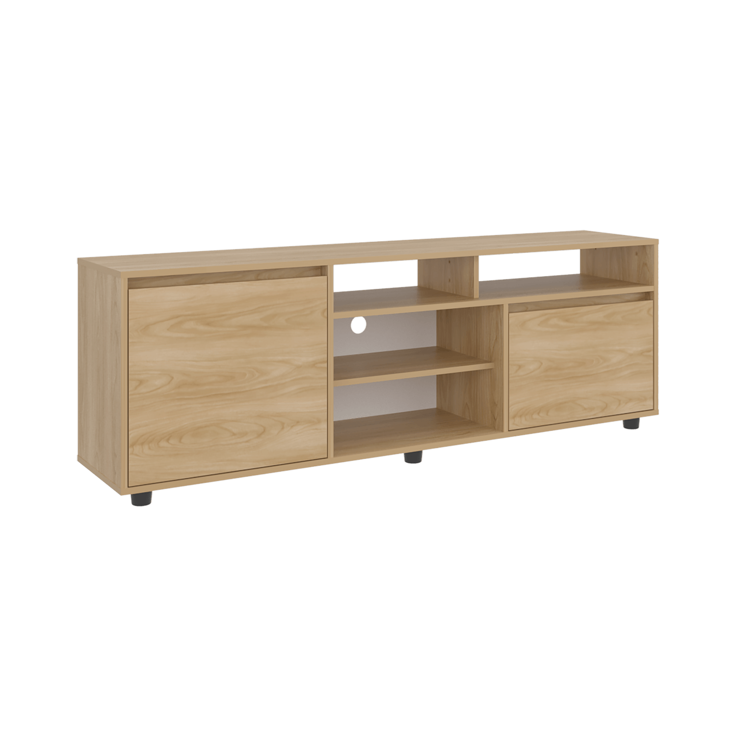 Rack Para Tv Pino 65" 55X160X35 Rta Fresno Europeo